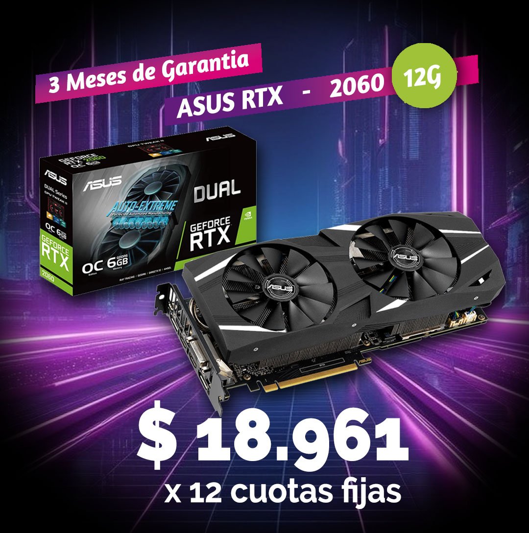 Asus RTX 2060 OC 12 GB