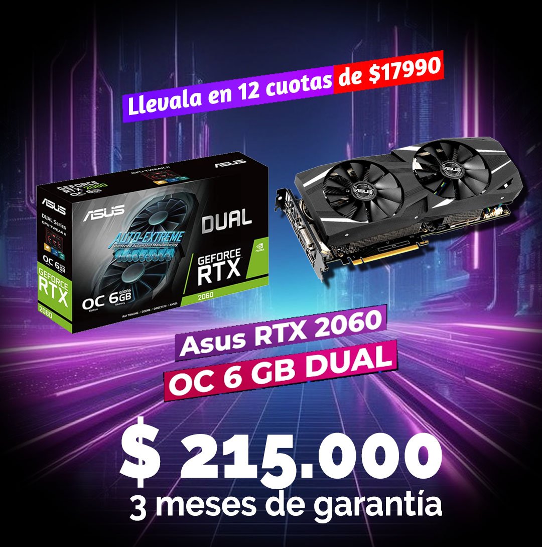 Asus RTX 2060 OC 6 GB