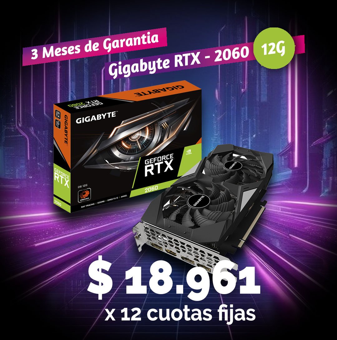 Gigabyte RTX 2060 12 GB