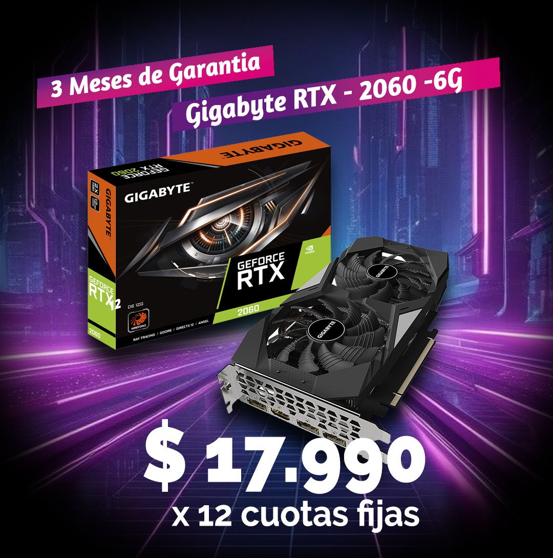 Gigabyte RTX 2060 6 GB